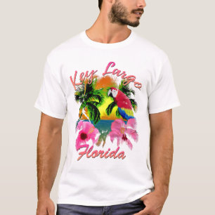 T-shirt Clé tropicale Largo Florida Keys