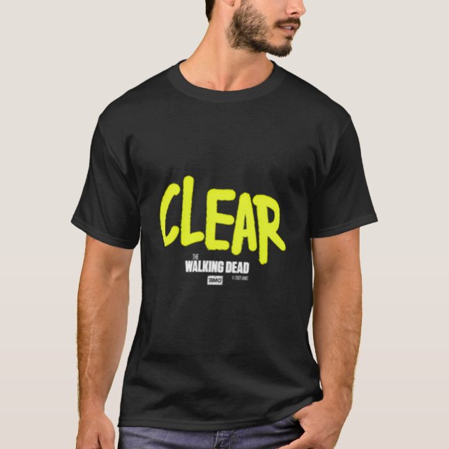 T-shirt Clear Graffiti (Devant)