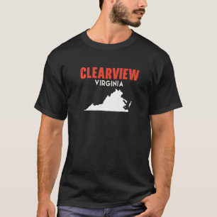 T-shirt Clearview Washington États-Unis État Amérique Voya