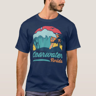 T-shirt Clearwater Florida Beach Summer Surfing SunSet Pal