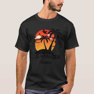 T-shirt Clearwater Florida Vacation Beach Famille tropical
