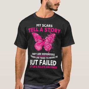 T-shirt Cleft Lip & Palate Sensibilisation Mes cicatrices