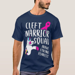 T-shirt Cleft Palate Lip Squad Cleft Strong
