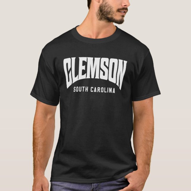 T-shirt Clemson Caroline du Sud (Devant)