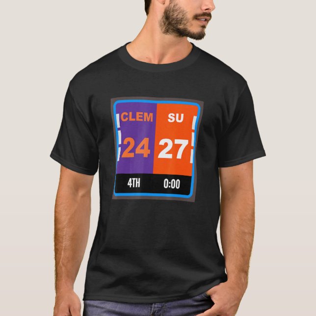 T-shirt Clemson Sc (Devant)