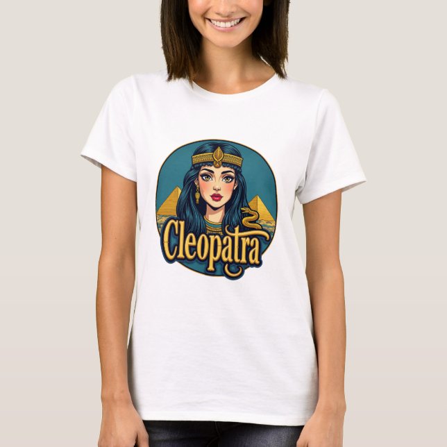 T-shirt Cleopatra Graphic, reine égyptienne (Devant)