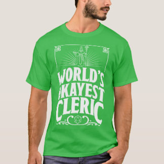 T-shirt Clerc de DD Worlds Okayest