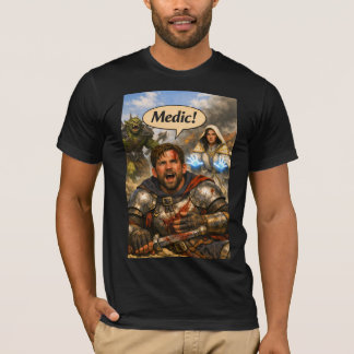 T-shirt Clerc Guérisseur Combattant
