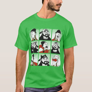 T-shirt Clerks III Jay and Silent Bob Character Profile Bo