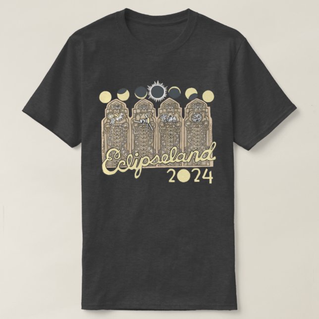 T-shirt Cleveland Eclipseland (Design devant)