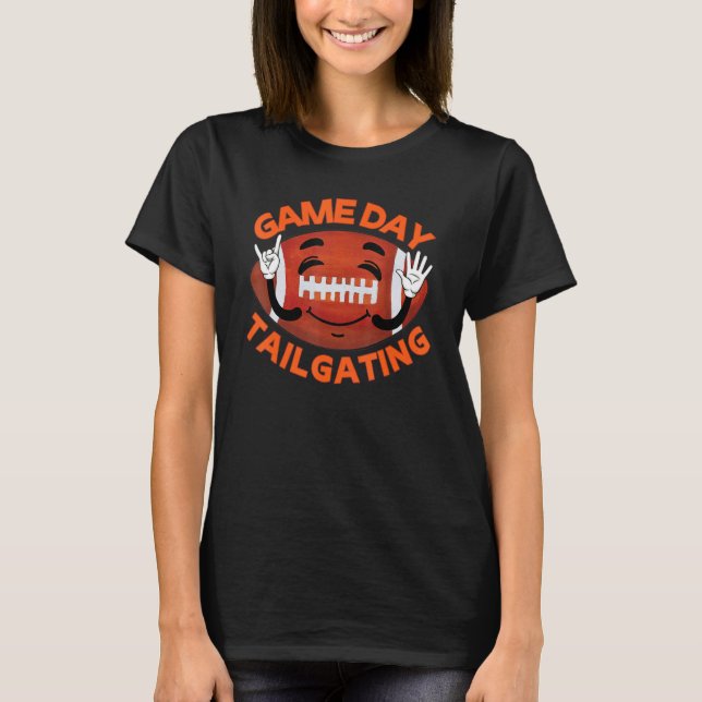 T-shirt Cleveland Football Souvenir Tailgating Fan Muni Lo (Devant)