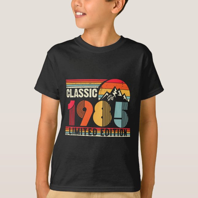 T-shirt Clic 1985 Limited Edition 40 Year Old 40th Birthda (Devant)