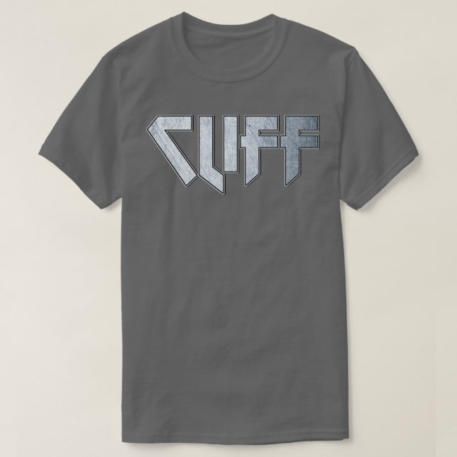 T-shirt Cliff métallique lourd (Design devant)