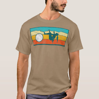 T-shirt Climb Like a Girl Rock Climbing Retro Bouldering