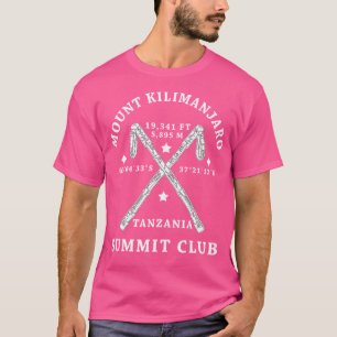 T-shirt Climbed Mount Kilimanjaro Summit Club Hike Danani