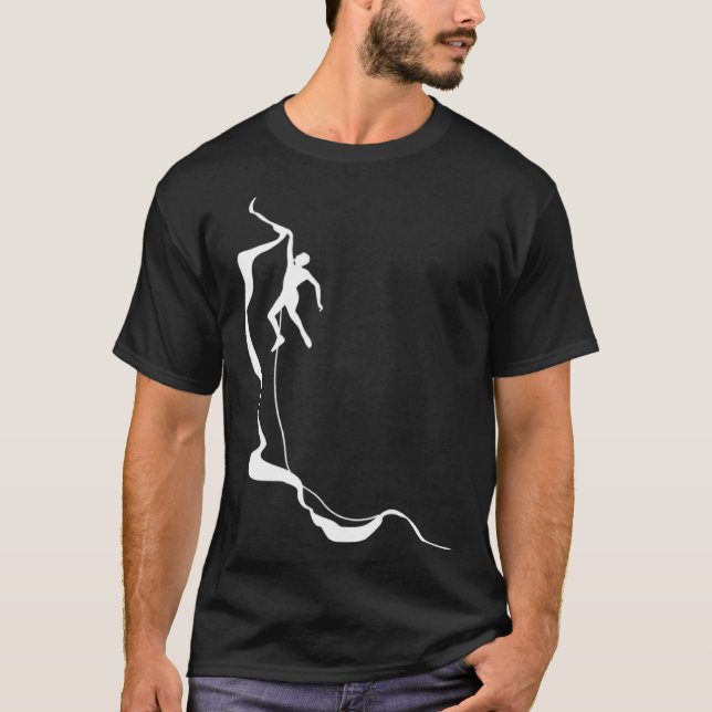 T-shirt Climber Sport Climbing Bouldering  1 (Devant)