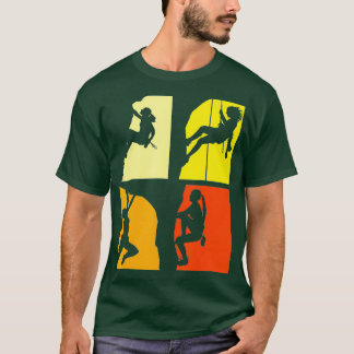 T-shirt Climber Women Girls Kids Rock Climbing 