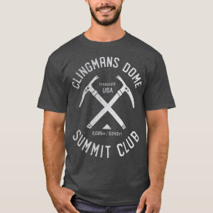 T-shirt Clingmans Dome Summit Club I escalade Clingmans