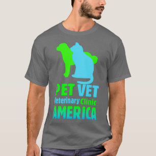 T-shirt Clinique vétérinaire vétérinaire pour animaux de c