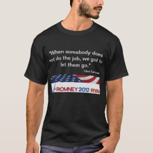 T-shirt Clint Eastwood que nous avons obtenu de les