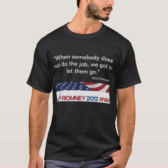 T-shirt Clint Eastwood que nous avons obtenu de les (Devant)