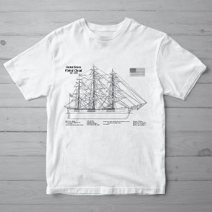 T-shirt Clipper Ship Floud - Plan d'expédition SD