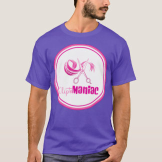 T-shirt CliptoMANIAC rose sur rose