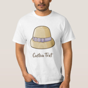 T-shirt Cloche Casquette beige
