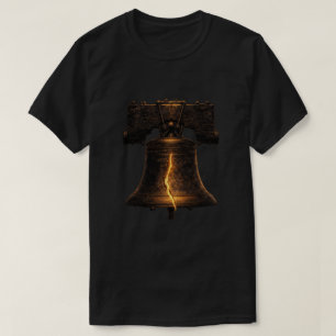 T-shirt Cloche de la Liberté Symbole Patriotique de Libert