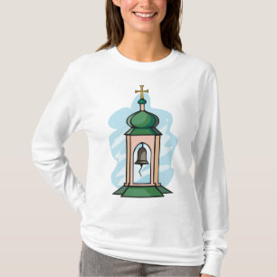 T-shirt Clocher de l'église orthodoxe rustique