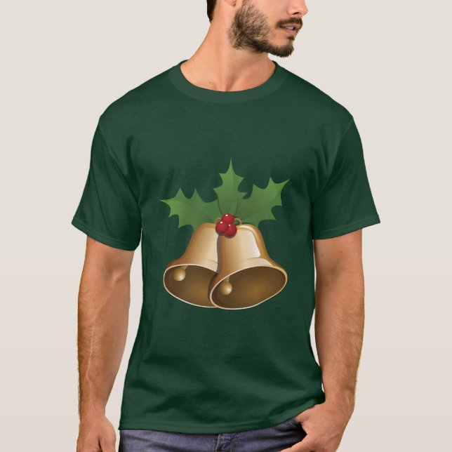T-shirt Cloches de Noël géantes (Devant)
