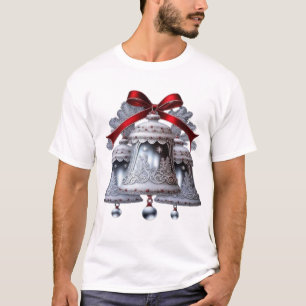 T-shirt Cloches en argent