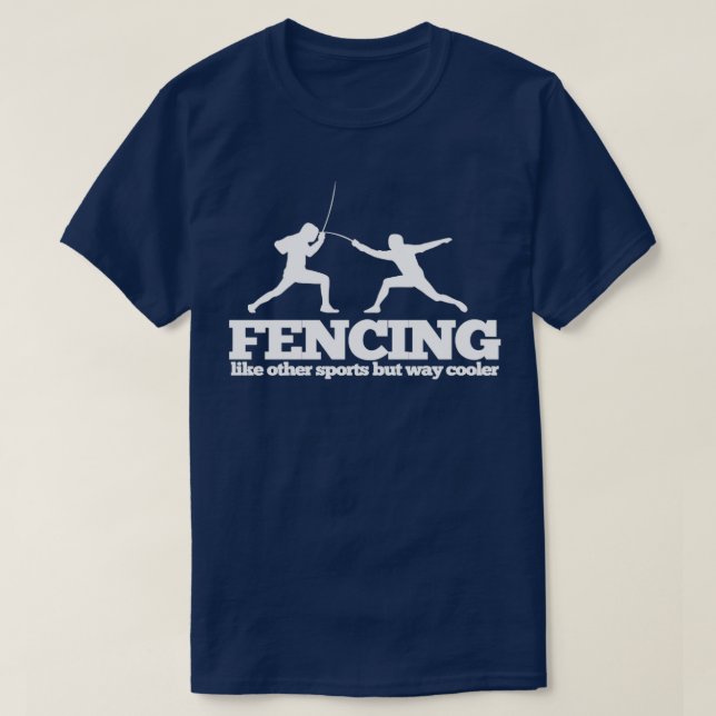 T-shirt Clôture Comme D'Autres Sports Mais Glacière (Design devant)