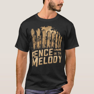 T-shirt Clôture dans la Mélodie - Dons d'amour de la musiq