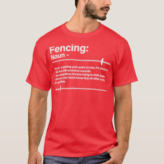 T-shirt Clôture de clôture Noun