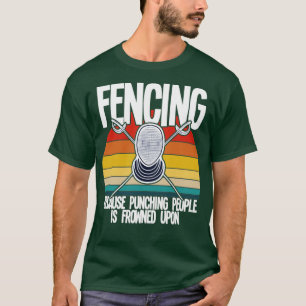 T-shirt Clôture Des Clôtures Parce Que Punir Les Gens Est 