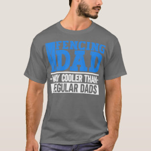 T-shirt Clôture papa Glacière que les papas ordinaires Clô
