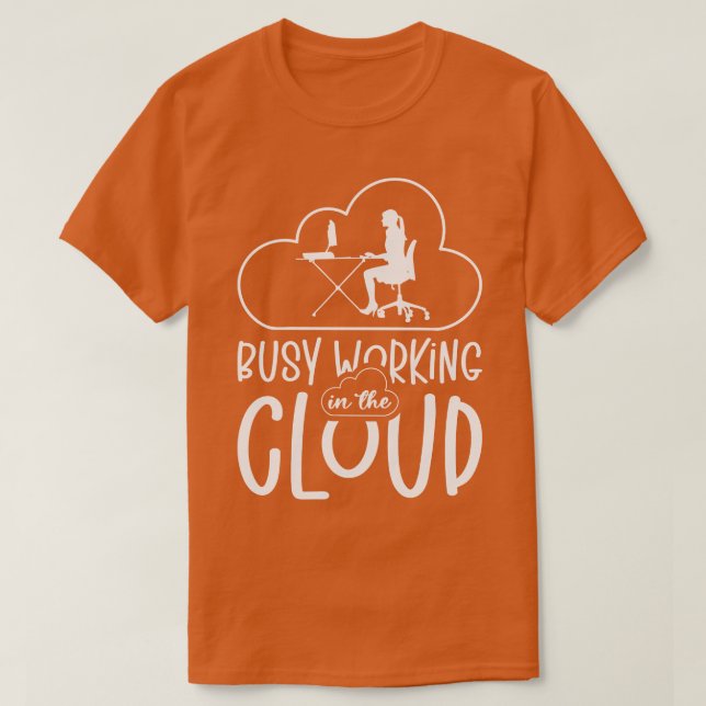 T-shirt Cloud Computer Programmer Coding Professional Cod (Design devant)