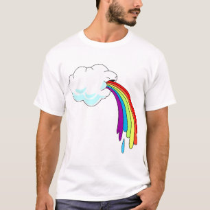 T-shirt Cloud Puking Rainbow