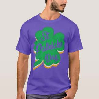 T-shirt Clover irlandais vintage