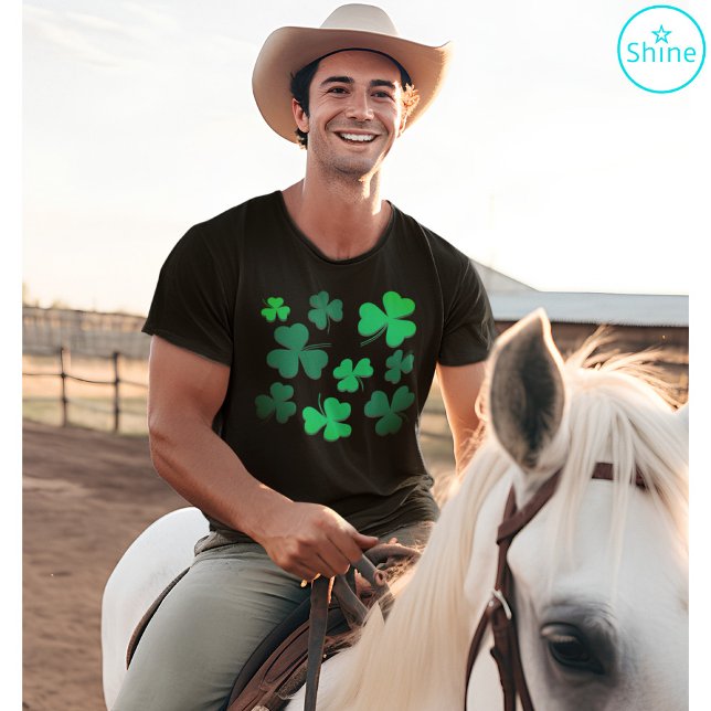 T-shirt Clover Shamrock Irlande Irish Pride St Patrick's (Créateur téléchargé)