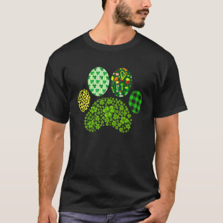 T-shirt Clovers St Patrick, Lucky Shamr