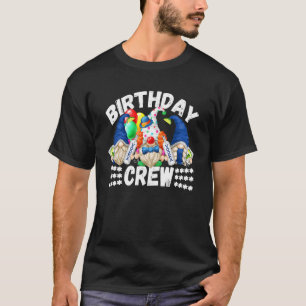 T-shirt Clowday Birthday Crew Vodka Gnomes For Men Women G