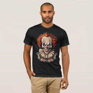 T-shirt clown à lunette rétro Cool et style modern