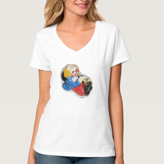 T-shirt Clown avec des gouttes (Devant)