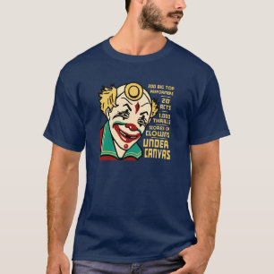 T-shirt Clown de cirque vintage de carnaval