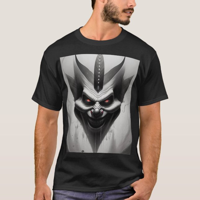 T-shirt Clown déplaisant 8 (Devant)