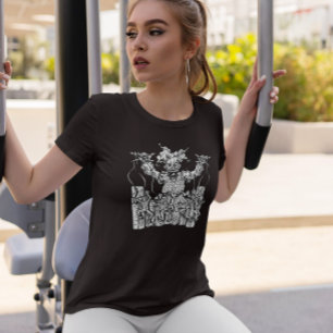 T-shirt Clown effrayant Et Marionnettes