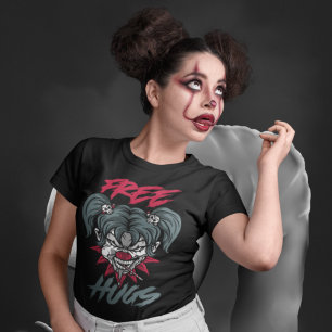 T-shirt Clown effrayant sans les câlins