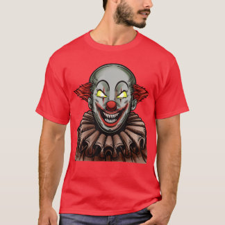 T-shirt Clown Horreur Halloween ami drôle